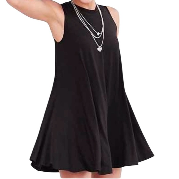 silence + noise Dresses & Skirts - SILENCE + NOISE Urban Outfitters Black Swing Sleeveless Women’s Size XS